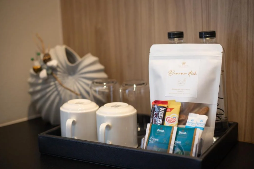 Free coffee and water